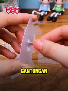 [BEC] Hook Paku Gantung | Stiker Hook Magic Paku Perekat Tanpa Bor Dinding Tembok | Paku Tempel Gantungan Foto Bingkai