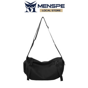 MENSPE Shoulder Bag Crossbody Bag Large Capacity Sling Bag Waterproof Lightweight Gym Bag Trendy Messenger Bag Side Zipper Pocket Suitable for Short Trips and Commuting