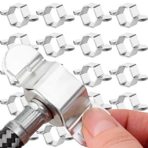 ประแจแหวนหลอดด้ายสแตนเลส4จุดเครื่องมือติดตั้งท่อยางถอดได้สำหรับประแจท่ออาบน้ำท่อน้ำอุปกรณ์ซ่อมบ้าน