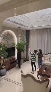 ไม้เป็ดฝุ่น 280cm ความงอเปิด ยืดได้ ซักได้ ดักจับเป็นเป็น