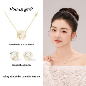 DODO.GOGO | Bông Tai Sang Trọng Kiểu Dáng Hoa