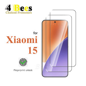 2-5 PCS Tempered Glass For Xiaomi 15 Screen Protector Protective Mica Cryatal Case Friendly Anti White Edge Scratch