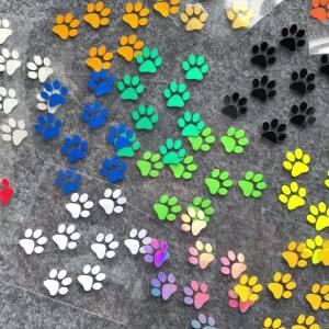 DIY Hình Chân Mèo Dễ Thương Phản Quang Dán Xe Đạp E-Bike Xe Đạp MTB Mũ Bảo Hiểm Moto Vinyl Đề Can Phụ Kiện Thân Xe Đạp Đường Ống