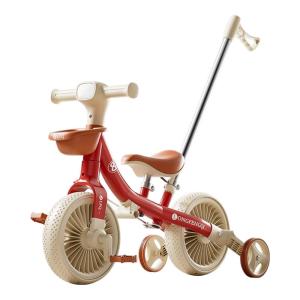 JIHU | Childrens 3-Wheel Balance Bike Lightweight Pedals