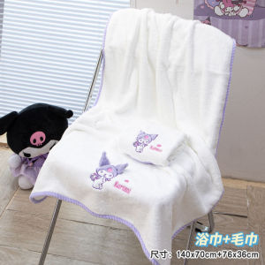 Khăn Tắm Nhung San Hô Hoạt Hình Dễ Thương Nhanh Khô Thấm Hút Cho Phụ Nữ Khăn Quấn Đầu Khô Tóc Khăn Tắm Khăn Quấn Thân