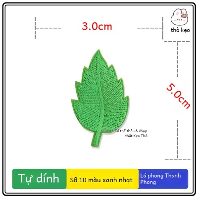 Tự Dính Lá Thêu Miếng Dán Vải Dán Màu Nguyên Chất Lỗ Trang Trí Miếng Dán Cường Lực Cho Quần Áo Và Quần Diy Phụ Kiện May Vá
