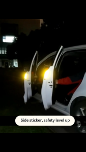 Everlasting Tail Light car reflective sticker motorcycle Kereta Moto Truck Lorry reflector sticker reflective Anti-Collision Self- Adhesive 3*8cm Waterproof Stickers reflective stickers 10pcs