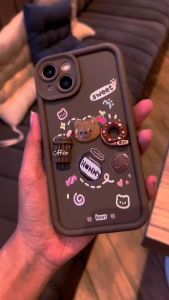 DEAMOR Case Samsung A02S A03S A04 A04E A05 A05S A12 M12 A13 4G A14 A15 A23 A25 5G Casing Motif Design 3D Sweet Bear Honey Premium