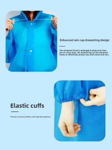 Becoolfish | Heavy Rain Protection Long Jacket Raincoat