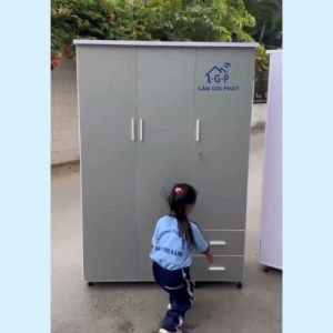 TỦ NHỰA ĐÀI LOAN XÁM TRO CỰC SANG CHO CẢ NHÀ [FREESHIP]