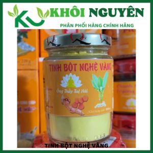 Tinh bột nghệ vàng Quy Nguyên hũ 100g - chùa Long Hương