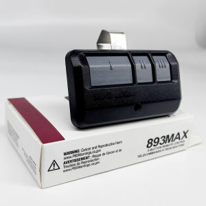 893MAX 895MAX 890MAX 893-LMK Remote Control Garage Door Opener Compatible With 315MHz 390Mhz Billion Code