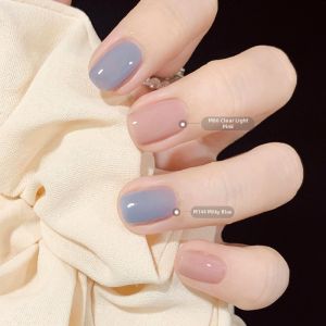 Fast Drying Transparent Glitter Shiny Removable Long-lasting Water-based Nail Polish