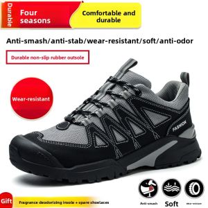 DINGGU | Puncture Proof Safety Shoes Steel Toe Lightweight Breathable