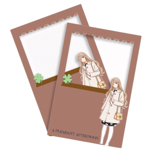 Custom Gold Foil Printed Transparent Film Cards