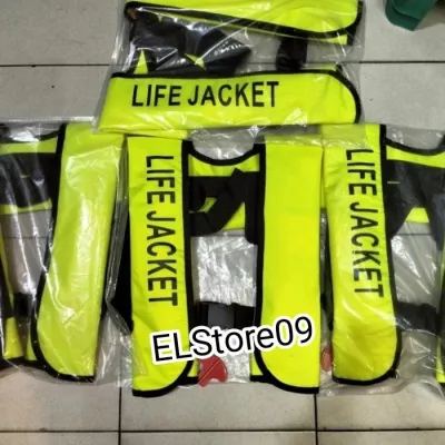 Life Jacket Pelampung Gas CO2 - Automatic Jaket Pelampung Berkualitas - Inflatable Life Jacket