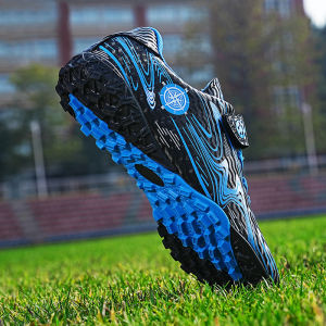 Bạch Tuộc (EU28-39) Messi Trẻ Em Của Giày bóng đá Cho Thanh Thiếu Niên Và Tiểu học sinh TF Bị Gãy Móng Tay Không Chịu mặc trượt Giày luyện tập gai dính Giày thoáng khí Thấp Cho bé trai và bé gái