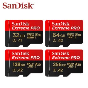 SanDisk Original Extreme Pro Micro SD Card 128GB-2TB U3 A2 SDXC V30 32GB A1 SDHC Transflash TF Card With SD Adapter