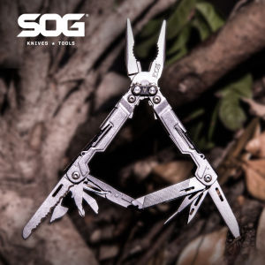 SOG 18 in 1 PowerPint Multi-Tool Pliers Mini Folding Hand Tools Portable EDC Outdoor Survival Camping Equipments PP1001/1002-CP