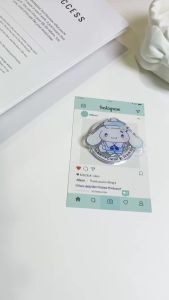 Sanrio | Cute HelloKitty Kuromi My Melody Magnetic Pop Socket Universal Expandable Phone Grip Holder Foldable Stand Phone Decor Accessory