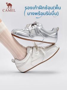 CAMEL | Ballet Style Inner Heel White Casual Shoes Thin Sole
