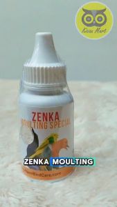 Kicau Mart Obat Penumbuh Bulu Burung Vitamin Zenka Moulting Special Alami Bird Care Atasi Ngurak Mabung Tidak Tuntas Mempercepat Rontok Untuk Anis Kenari Murai Kacer Lovebird Murai Pleci Perkutut Dll VTZMSAA