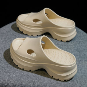 XMISTUO | Summer Outdoor Slip On Sandal Non-slip Light-weight High Heel 7CM Platform