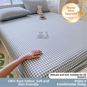 JIFANPAUL | Cotton Printed Thickened Bed Curtains 180cmx200cm