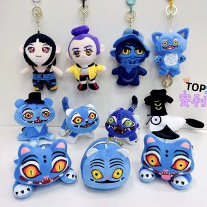 Móc Khóa Thú Nhồi Bông Hình Hổ Chủ Đề Kpop Demon Hunters Mặt Dây Chuyền Túi Xách Đồ Chơi Nhồi Bông Ngắn Dành Cho Người Hâm Mộ Và Người Sưu Tầm