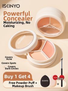 SHIXINYU | 3 Color Brightening Hydrating Dark Spot Blemish Tear Trough Concealer