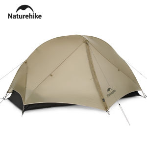 Naturehike Mongar UL 15D Nylon Ultralight backpacking tent Outdoor Hiking Camping Portable Foldable 1-2 Person Tent with Ground Mat