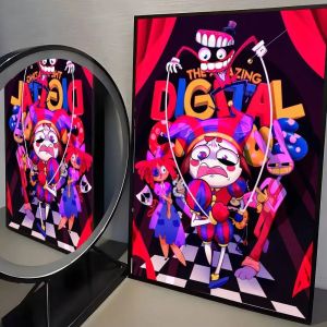 KAYOU | Coloring By Numbers Anime The Amazing Circus DIY Hand Painted Adult Number Painting Home Living Room Art Craft