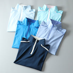 Áo Thun Golf Nam Dài Tay Thoáng Khí Từ Áo Thun Chống Nắng Đơn Hàng Dành Cho Mùa Xuân Hè