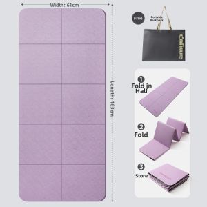Portable Folding Yoga & Exercise Mat