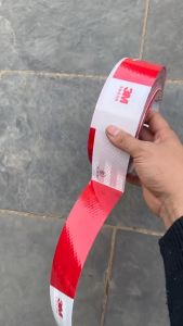 Quận phản quang 45m dùng cho xe ô tô đường cái cảnh báo từ xa trắng đỏ phản quang