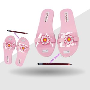 sandal selop wanita dewasa bunga cantik cop pink perempuan