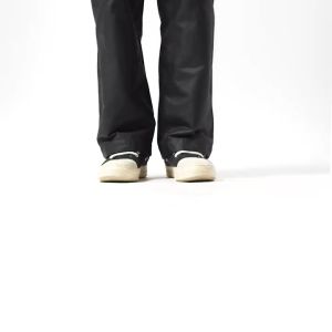 Áo khoác varsity jacket da thêu logo Davies màu đen BMG Leather local brand DAVIES |D22-AK4