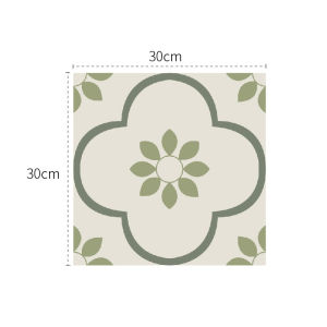 French Style Kitchen Wall Stickers Waterproof Tile Renovation Floral Decorations Easy to Apply Self Adhesive Kitchen Remodeling