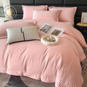 High-Quality Wedding Double-Sided Thickened Milk Velour Bedding Set