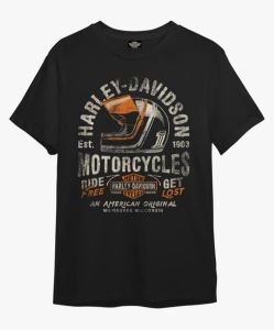 Kaos baju motor biker H D Helmet murah