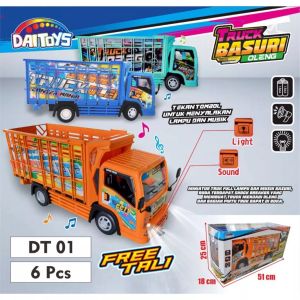 TRUCK OLENG TRUCK BASURI MAINAN TRUCK BASURI FULL LAMPU +MUSIC BASURI ELEGAN
