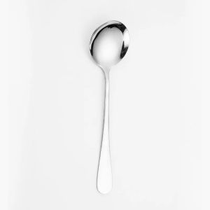 SENDOK MAKAN BULAT KOREA PREMIUM 304 SENDOK SUP SENDOK MAKAN STAINLESS / SOUP SPOON / SENDOK SOP SENDOK MAKAN GOLD