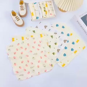 hộp 6 Khăn sữa Muslin sợi tre 2 lớp hàng cao cấp  kích thước 30x30cm