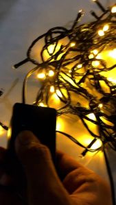 Dekorasi Cafe & Wedding dengan Lampu Hias LED 100L