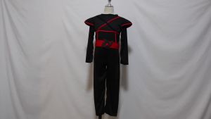 Halloween black kung fu kids ninja costume for Boys Girls