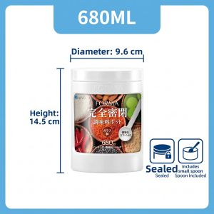 Asvel | Airtight Food-Grade Spices Container Glass Jar