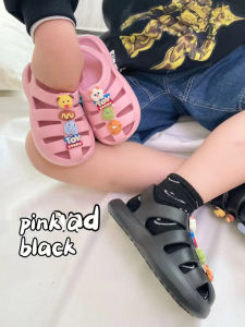 Summer Cartoon Kids Roman Beach Shoes Sport Outdoor Water-Proof Anti-Slip Open-Toe Slippers for Boys And Girls