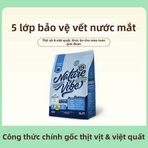 DMS | Thức Ăn Mèo Giảm Dấu Vết Nước Mắt Cho Lông Dài Dinh Dưỡng