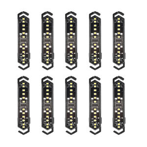 ShineTrip Wind Rope Warning Light 60G Portable Type-C Rechargeable 7 Modes LED Camping Tent Guyline Ambient Safety Lamp
