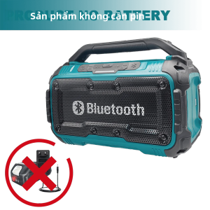 Loa Bluetooth Không Dây Di Động Kênh Đôi Loa Siêu Trầm Loa Cho Makita Pin 18V Tương Thích Dụng Cụ Làm Rau Cau Phụ Kiện